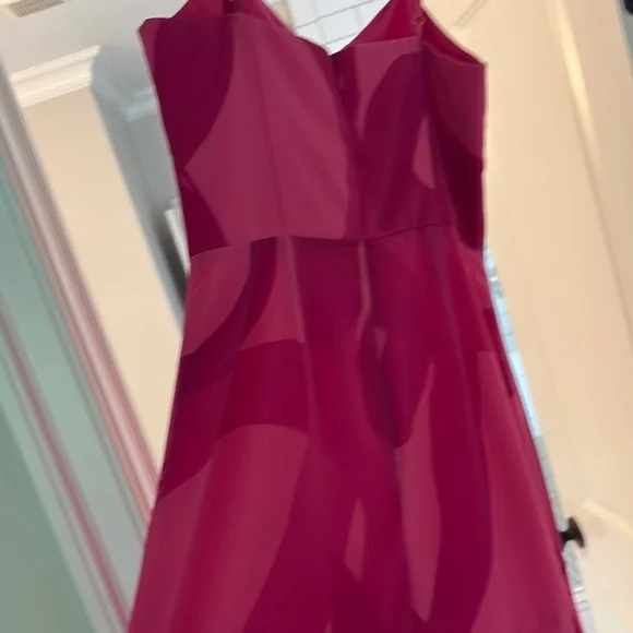 Hutch Pink Asymmetrical Ruffled Sundress - Picture 4 of 5